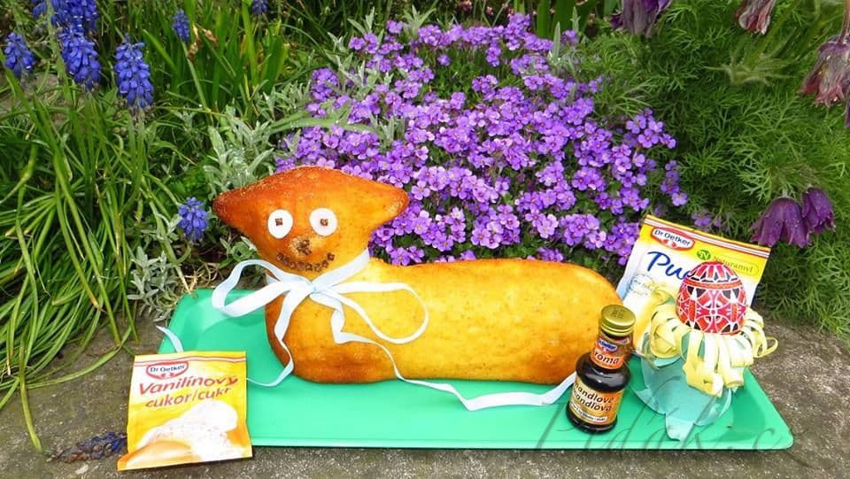 1. obrázek Velikonoční beránek podle Radky