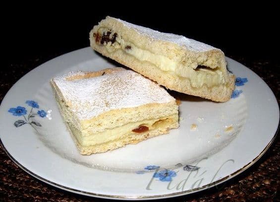 1. obrázek Tvarohové řezy neb jablkové