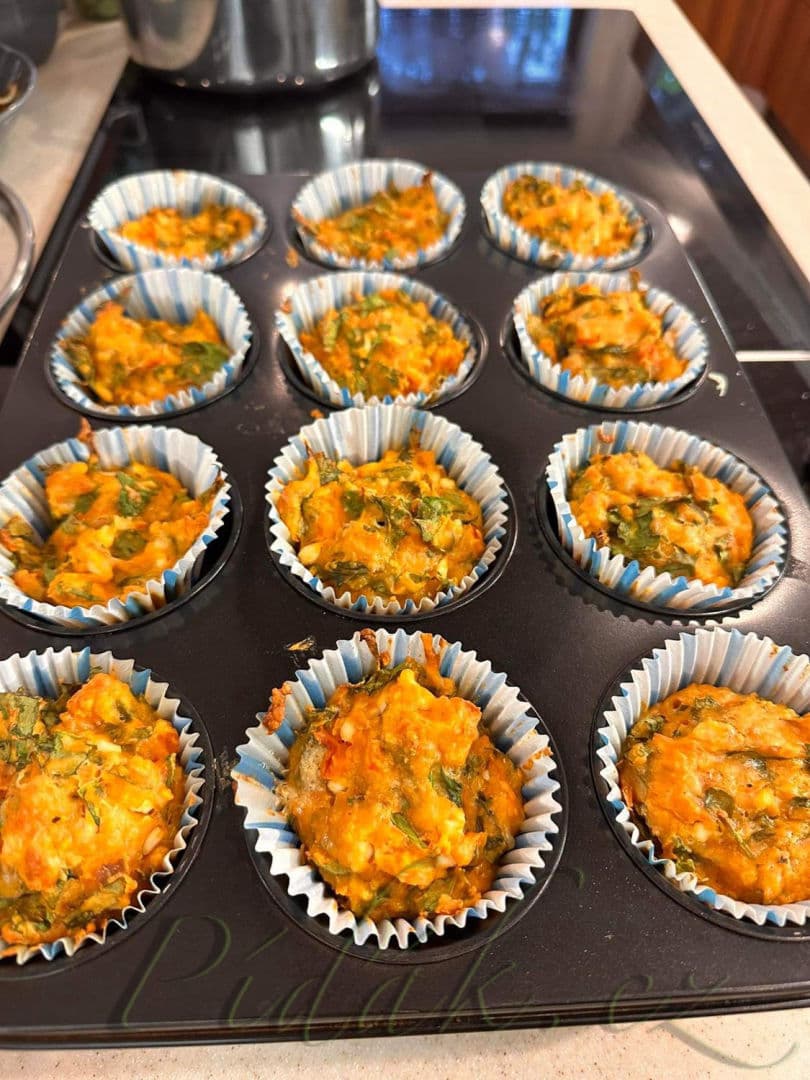 1. obrázek Slané muffiny s čedarem