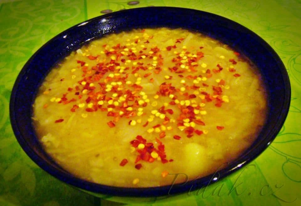 1. obrázek Zelňačka z hlávkového zelí - bez zahušťování moukou