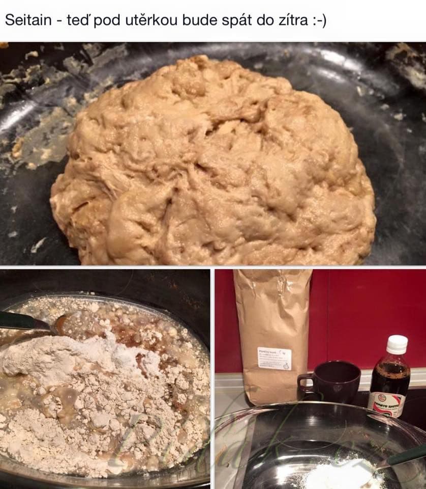 1. obrázek Domácí seintain z pšeničného lepku by Romča 