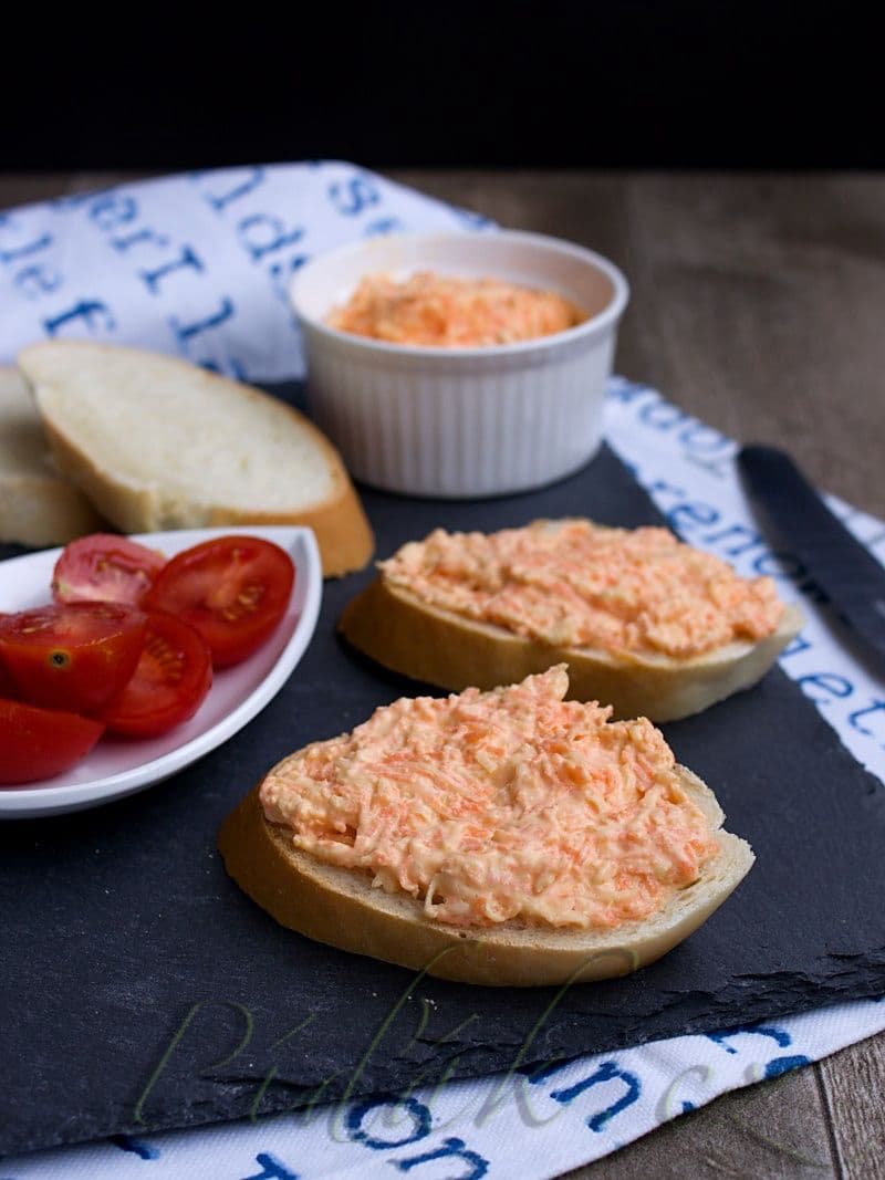 1. obrázek Mrkvovo-celerová pomazánka