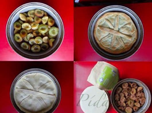 1. obrázek Plum Reversed Cake - Švestková rychlovka 