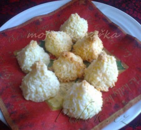 1. obrázek Kokosové pusinky