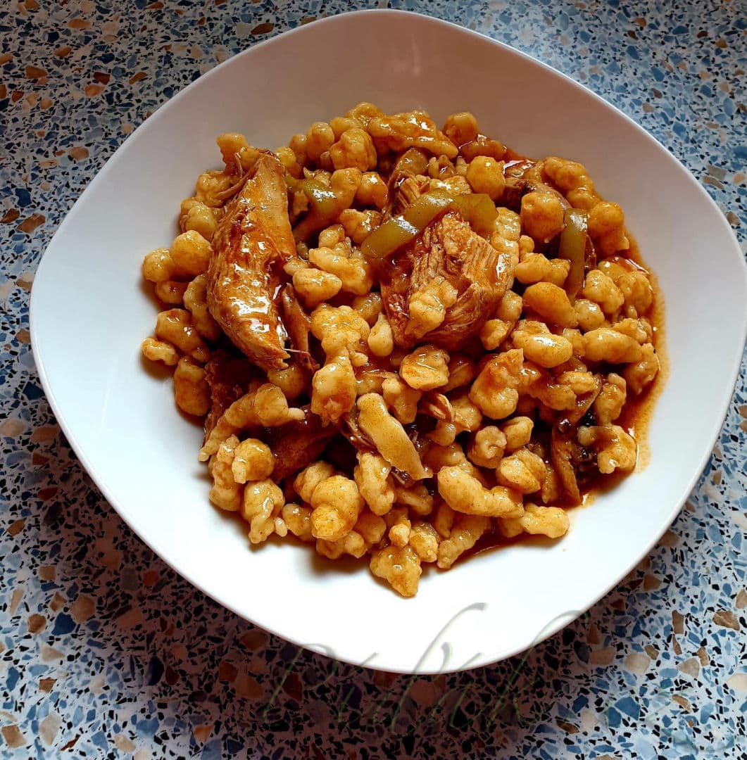 1. obrázek Maďarské noky s kuřetem od Markétky