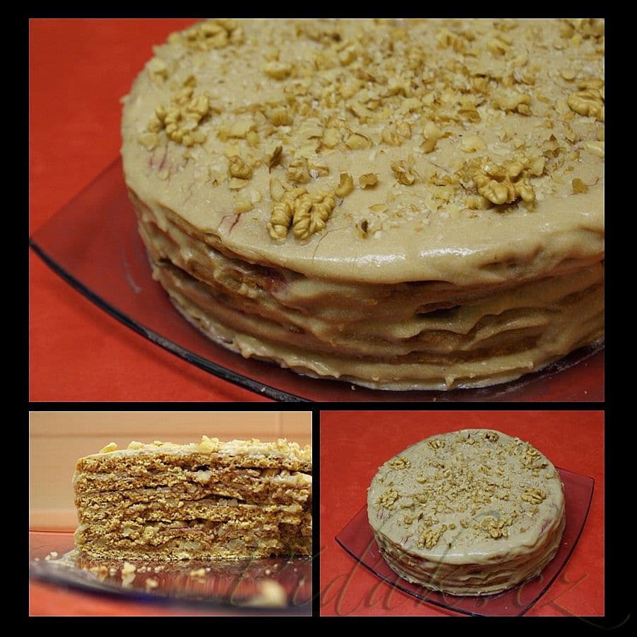 1. obrázek Plackový dort alias medovník