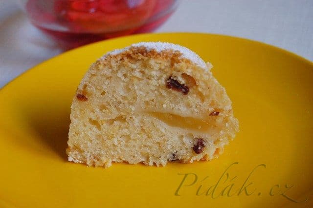 1. obrázek Citrónová bábovka s hruškami