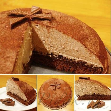 1. obrázek Kávovo- čokoládový dort