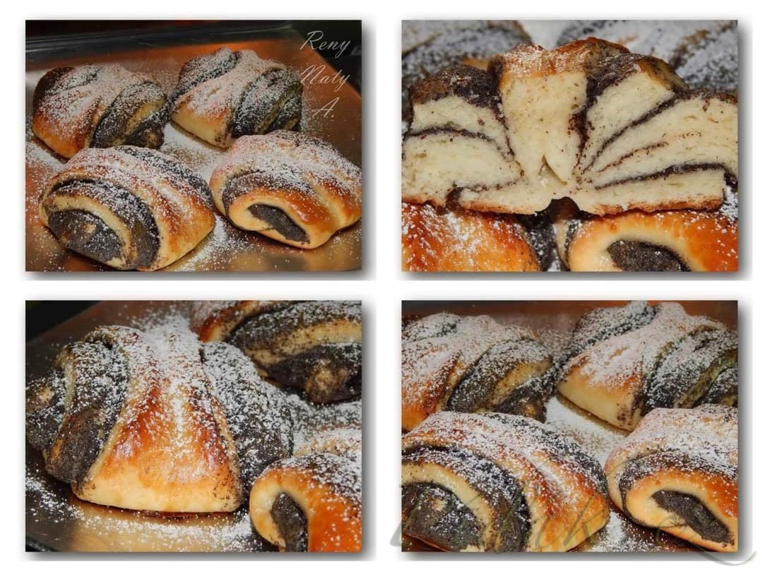 1. obrázek Makové, vláčné, nadýchané švýcarky 