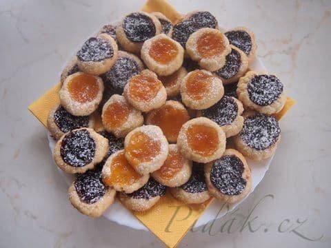 1. obrázek Křehké sádlové koláčky - recept z roku 1936