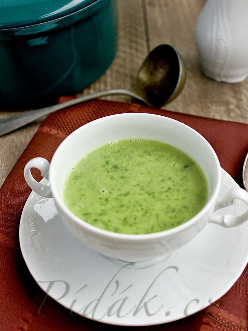 1. obrázek Polévka z medvědího česneku