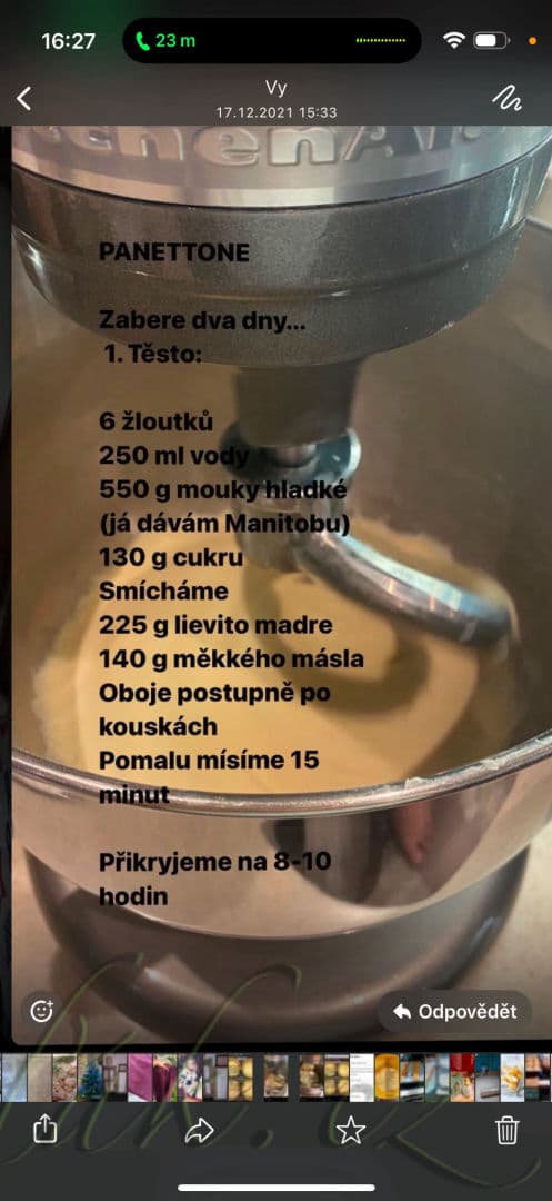 1. obrázek Panettone kváskové 