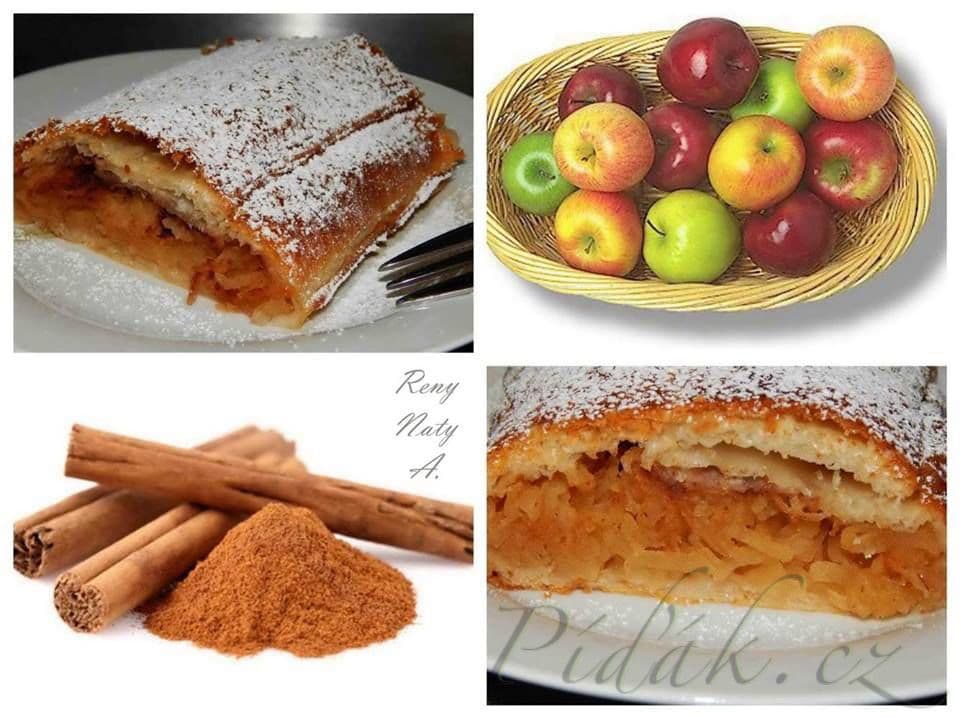 1. obrázek Jablkový závin ze špaldové mouky