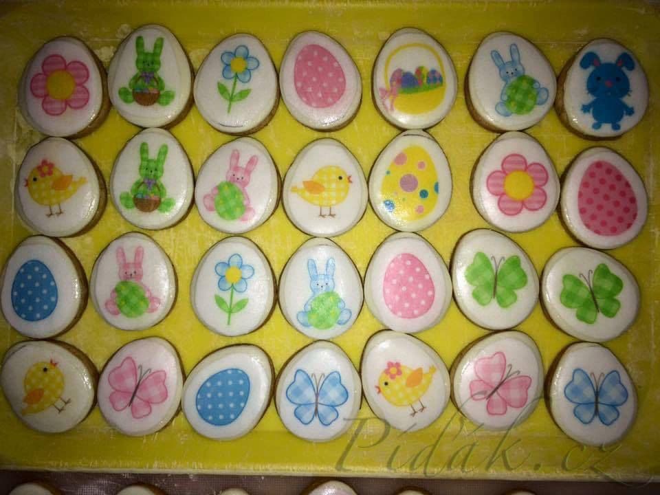 1. obrázek Velikonoční perníčky s postupem na zdobení
