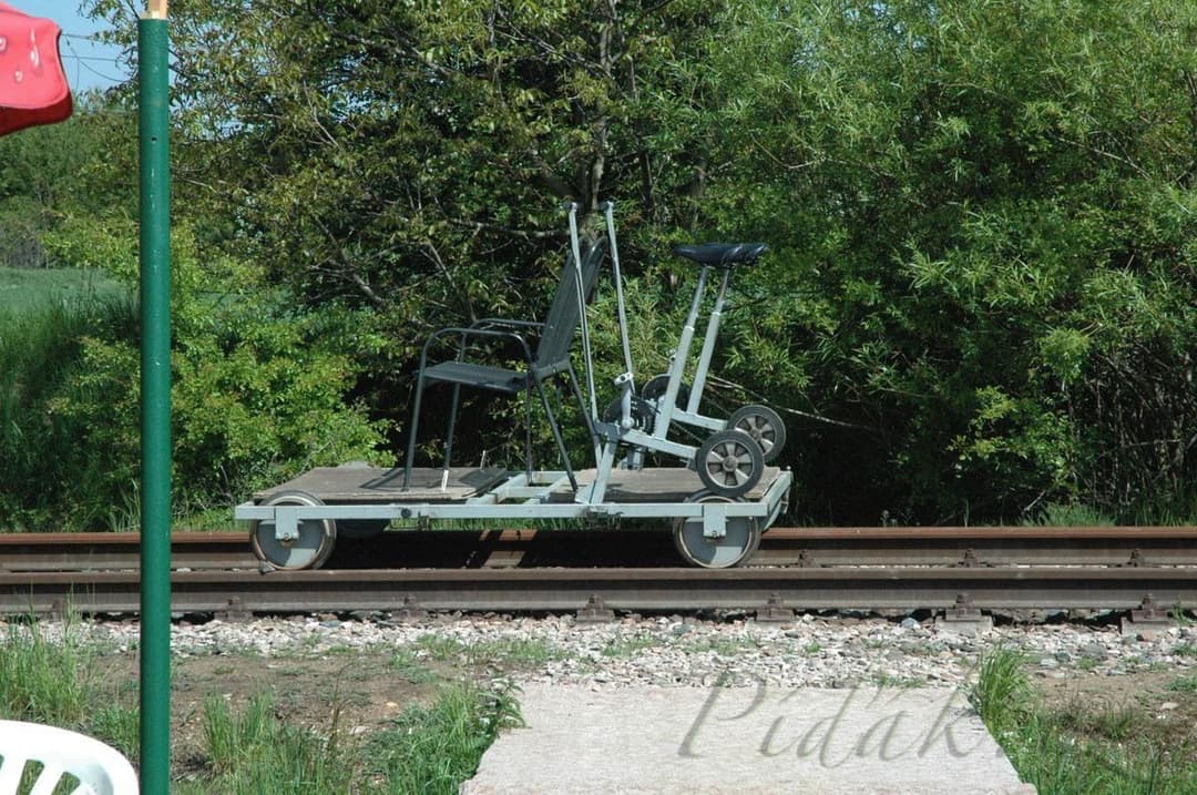 1. obrázek Šlapací drezíny -  Mstětice - Zeleneč