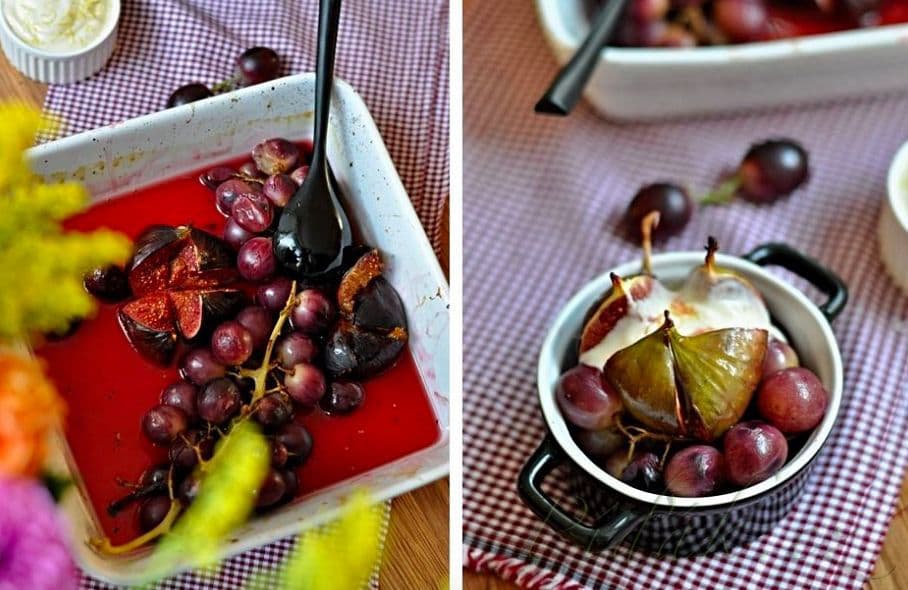 1. obrázek Pečené fíky s citrónovým krémem