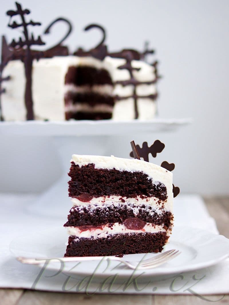 1. obrázek Schwarzwaldský dort - black forrest cake