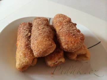 10. obrázek Rolky z toustového chleba podle Romanky 