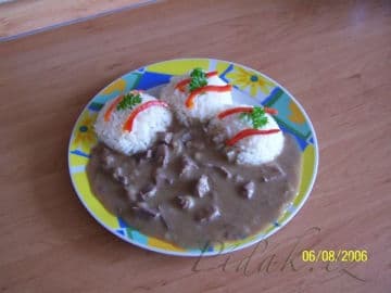 Obrázek Játra na cibulce