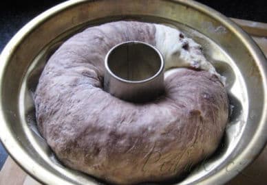 10. obrázek Kakaovo-vanilková bábovka z kysnutého cesta