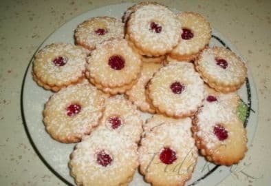 Obrázek Slepované linecké cukroví