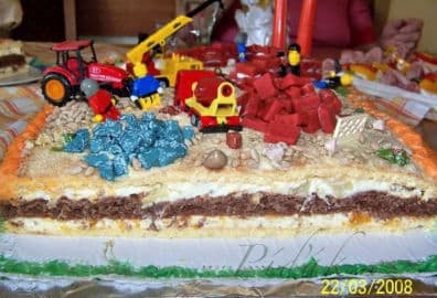 19. obrázek Dort Staveniště - parádní dort pro kluka