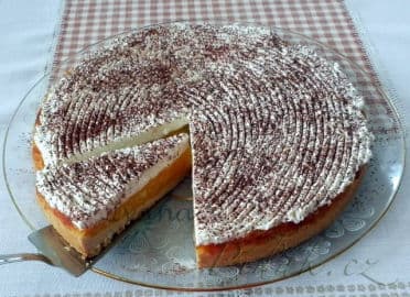 Obrázek Jablečný koláč s pomerančovým krémem