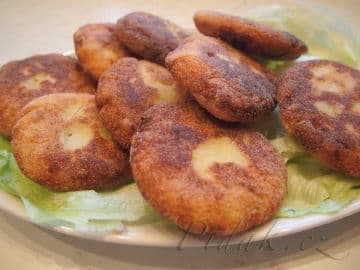 Obrázek Smažené bramborové třepanky se zelím -  Podzuklín