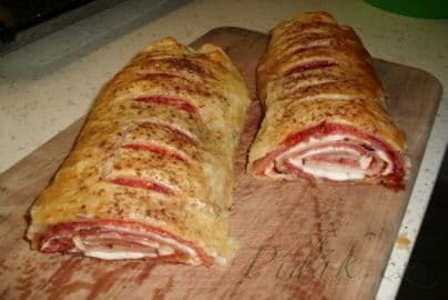 Obrázek Slaný štrůdl rychlá večeře