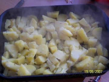 7. obrázek Gratinované kuřecí plátky se smetanosýrovou zeleninou