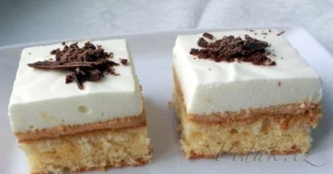 Obrázek Karamelové smetanové řezy