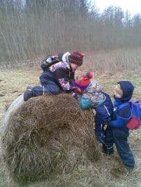 5. obrázek Furt venku lesní mateřská školka