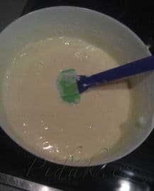 4. obrázek Recept - Hruškový koláč s mandlovým krémem