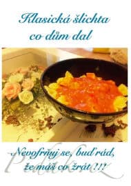 Obrázek Klasická šlichta co dům dal vod Bloncky