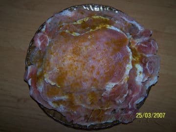 2. obrázek Vepřové plátky na kari se špenátem a amoletkami 