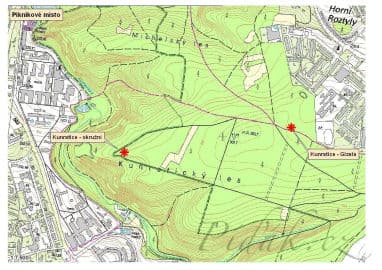 2. obrázek Kunratický les- U Gizely- Praha