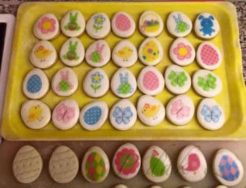 3. obrázek Velikonoční perníčky s postupem na zdobení