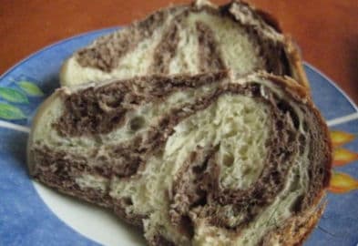 12. obrázek Kakaovo-vanilková bábovka z kysnutého cesta