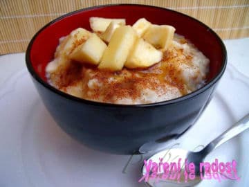 Obrázek Ovesná kaše s ovocem 