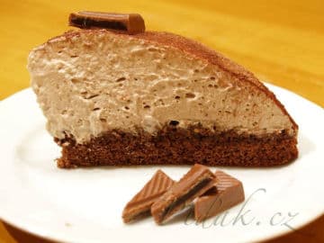 4. obrázek Kávovo- čokoládový dort