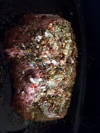 4. obrázek Hovězí kýta s hořčičnými semínky