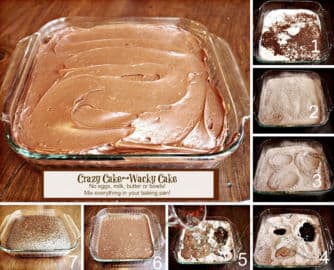 Obrázek Bláznivý čokoládový dort - žádné vejce, mléko, máslo nebo mísa